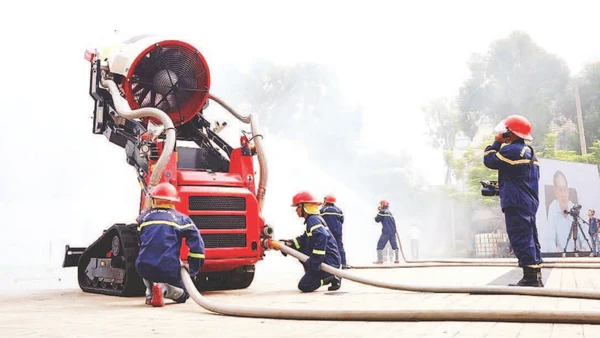 Thành phố Cần Thơ diễn tập an toàn bức xạ hạt nhân để phòng ngừa, bảo đảm an toàn hạt nhân.