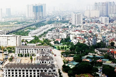 Một góc khu đô thị mới. Ảnh: NAM ANH