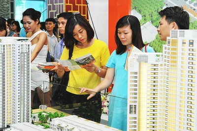 Các doanh nghiệp bất động sản không thể mở bán sản phẩm khi chưa hoàn thành nghĩa vụ tài chính. Ảnh: Nam Anh