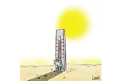 Biếm họa: DJAMEL LOUNIS