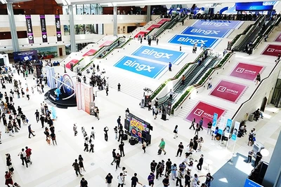 GM Việt Nam 2025 quy tụ các công ty đầu tư, startup công nghệ, ngân hàng, cơ quan quản lý, cùng hàng nghìn nhà đầu tư cá nhân. Ảnh: NGỌC DIỆP