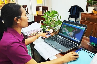 Nhờ công nghệ, người dân, doanh nghiệp tra cứu thông tin quản lý đất đai dễ dàng hơn.