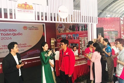 Một số tác phẩm thiết kế tại triển lãm.