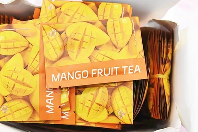 Tang vật một vụ ma túy núp bóng trà xoài.