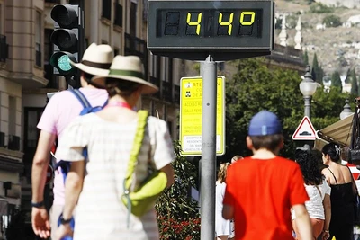 Nhiệt độ thường xuyên vượt 40oC tại nhiều nơi ở Tây Ban Nha. Ảnh: GETTYIMAGES