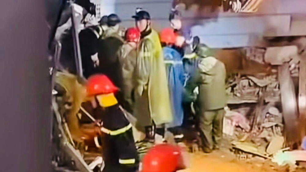 Lực lượng chức năng tham gia cứu nạn. (Ảnh CTV) img-5701.jpg