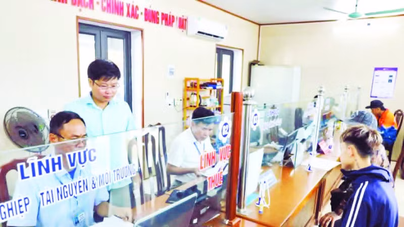 Nhiều hoạt động tại xã Đông Tiền Hải được vận hành trên nền tảng số