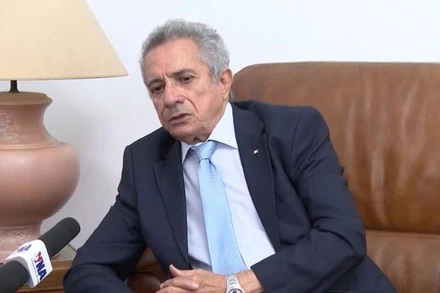 Ông Mourad Lamoudi, Ủy viên Ban Chấp hành Trung ương, Cố vấn Tổng Bí thư, Phụ trách Quan hệ quốc tế, Đảng Mặt trận giải phóng dân tộc Algeria (FLN) (Ảnh: Đại sứ quán Việt Nam tại Algeria)