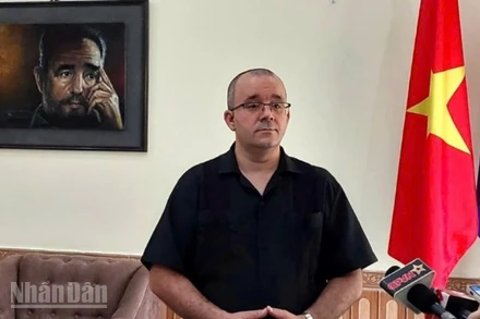 Ông Joy Puentes - Đại biện lâm thời Đại sứ quán Cuba tại Việt Nam. 