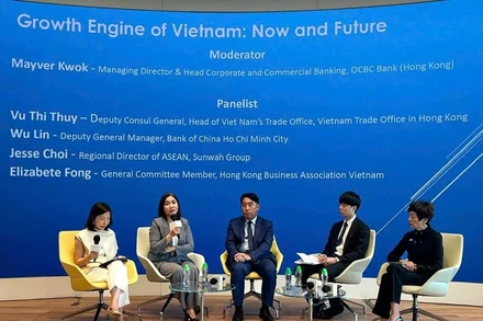 Các đại biểu tham gia phiên thảo luận tại Hội thảo. (Ảnh: Tổng Lãnh sự quán Việt Nam tại Hồng Kông, Trung Quốc)