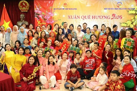 Chương trình Xuân Quê hương là sợi dây kết nối bền chặt giữa những người Việt xa quê tại Malaysia. (Ảnh: Đại sứ quán Việt Nam tại Malaysia)