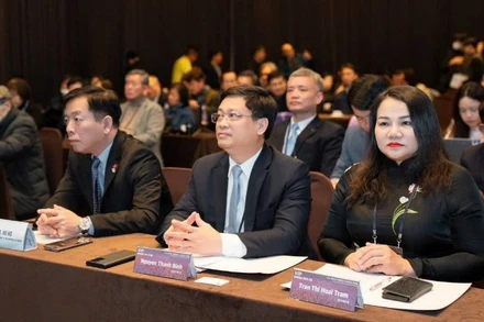 Các đại biểu tham dự Hội nghị. (Ảnh: Đại sứ quán Việt Nam tại Hàn Quốc)