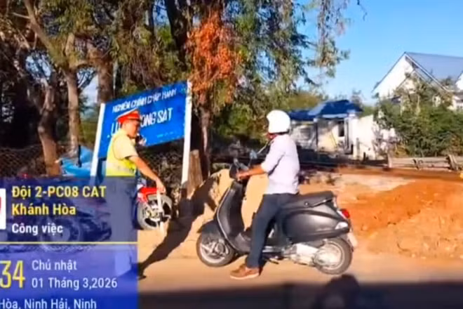 Ngày 1/3, lực lượng Cảnh sát giao thông trên toàn quốc đã phát hiện, xử lý 176 trường hợp vi phạm tại các đường ngang đường sắt.