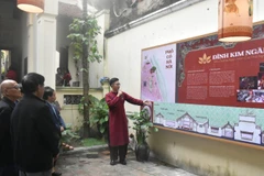 Giới thiệu về không gian đình Kim Ngân và phố nghề Hà Nội.