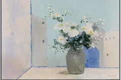 Tác phẩm của họa sĩ Nguyễn Minh đã được 1 nhà sưu tập sở hữu trong phiên đấu giá.