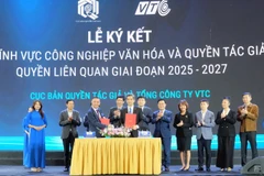 Lễ ký kết về lĩnh vực công nghiệp văn hóa và quyền tác giả, quyền liên quan giai đoạn 2025-2027 giữa Cục Bản quyền tác giả và Tổng Công ty VTC.