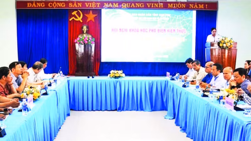 Quang cảnh hội nghị.