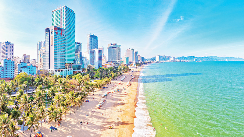 Một góc thành phố biển Nha Trang. (Ảnh VƯƠNG MẠNH CƯỜNG)