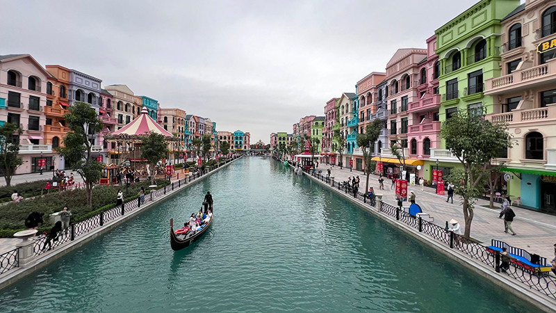 Khu đô thị Vinhomes Ocean Park 2 tại huyện Văn Giang, tỉnh Hưng Yên. (Ảnh NGUYỄN ĐĂNG)