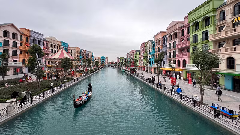 Khu đô thị Vinhomes Ocean Park 2 tại huyện Văn Giang, tỉnh Hưng Yên. (Ảnh NGUYỄN ĐĂNG)