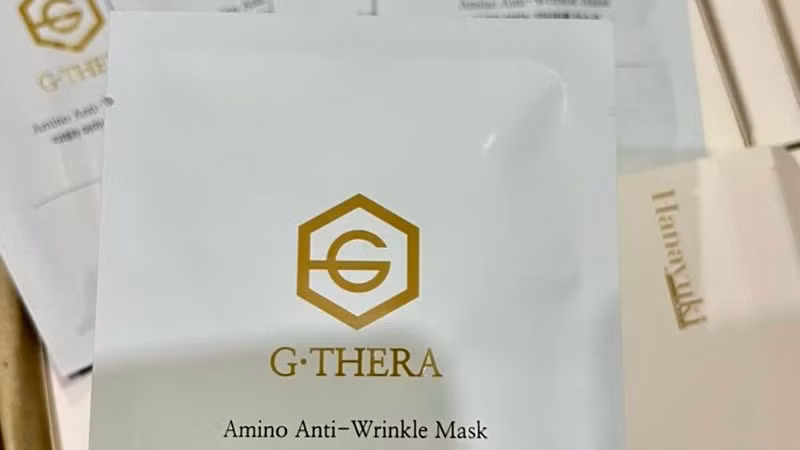 Sản phẩm G-Thera Amino Anti-Wrinkle Mask.