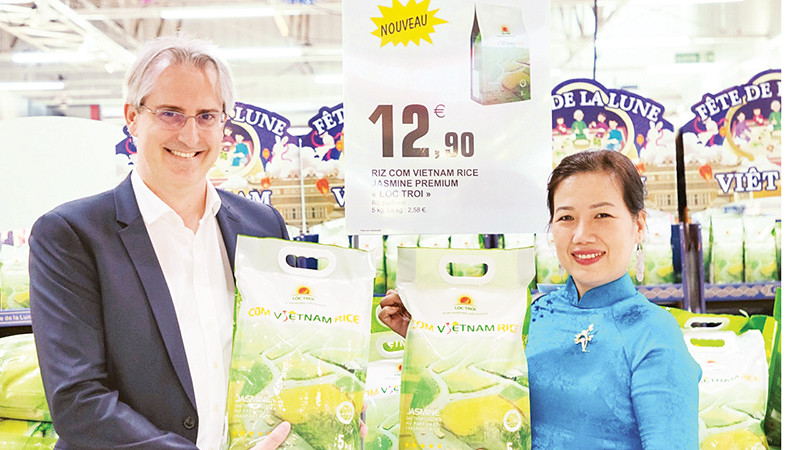 Công ty Vinamit giới thiệu sản phẩm tại Hội chợ chuyên ngành Thực phẩm và Đồ uống THAIFEX-Anuga Asia 2022.