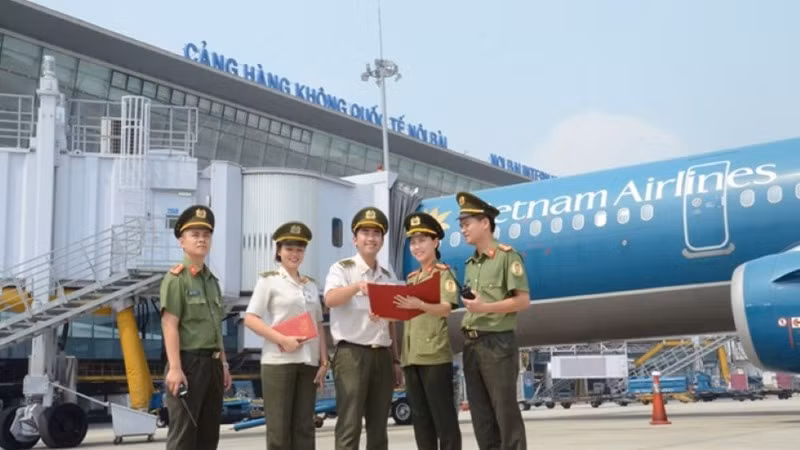 Lực lượng an ninh sân bay. (Ảnh minh họa)
