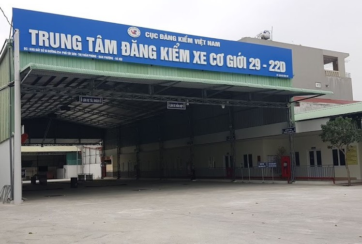 Trung tâm Đăng kiểm xe cơ giới 29-22D.