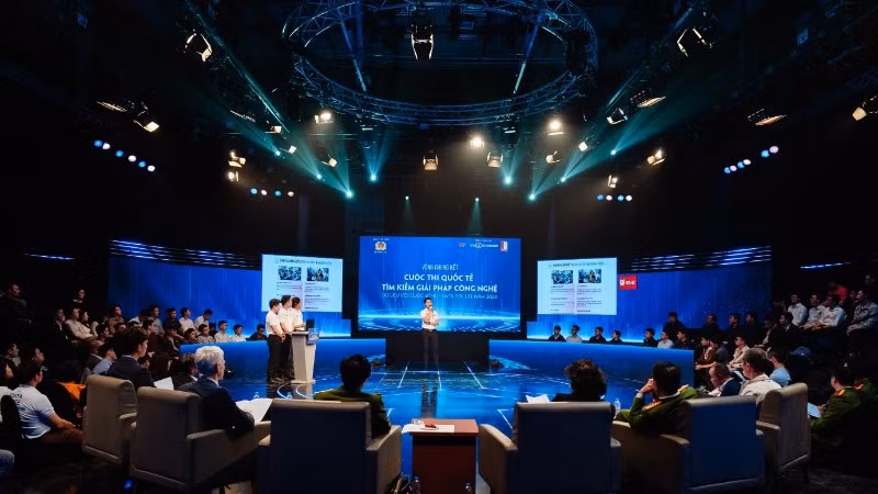 Toàn cảnh vòng chung kết.