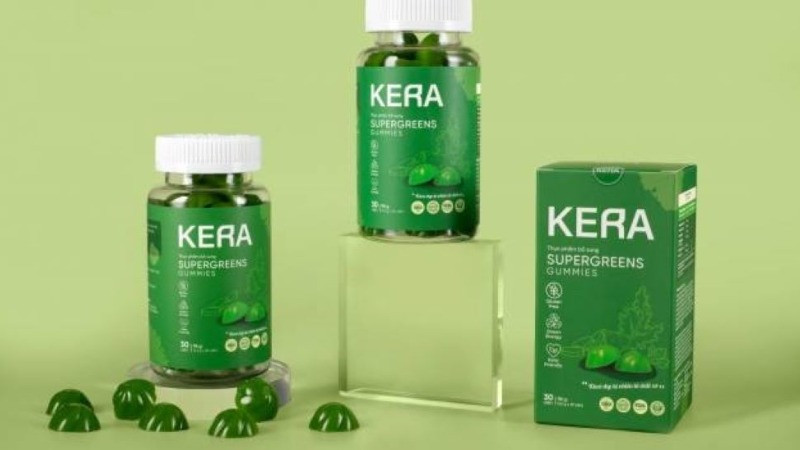 Sản phẩm kẹo rau củ Kera. (Ảnh: vfa.gov.vn)