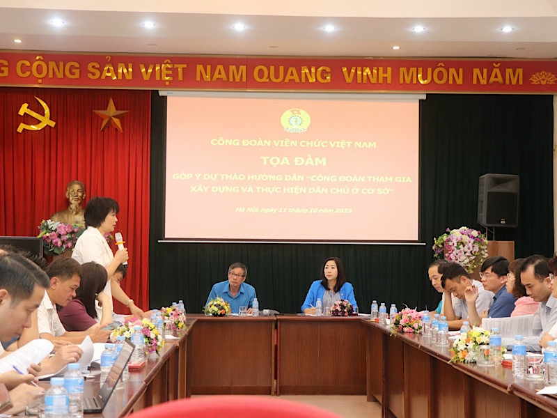 Quang cảnh hội thảo.