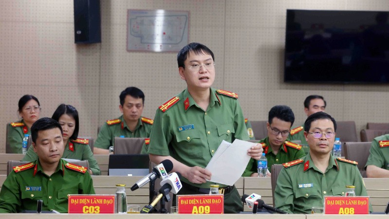 Thượng tá Trần Văn Hùng, Cục phó Cục An ninh điều tra, Bộ Công an.