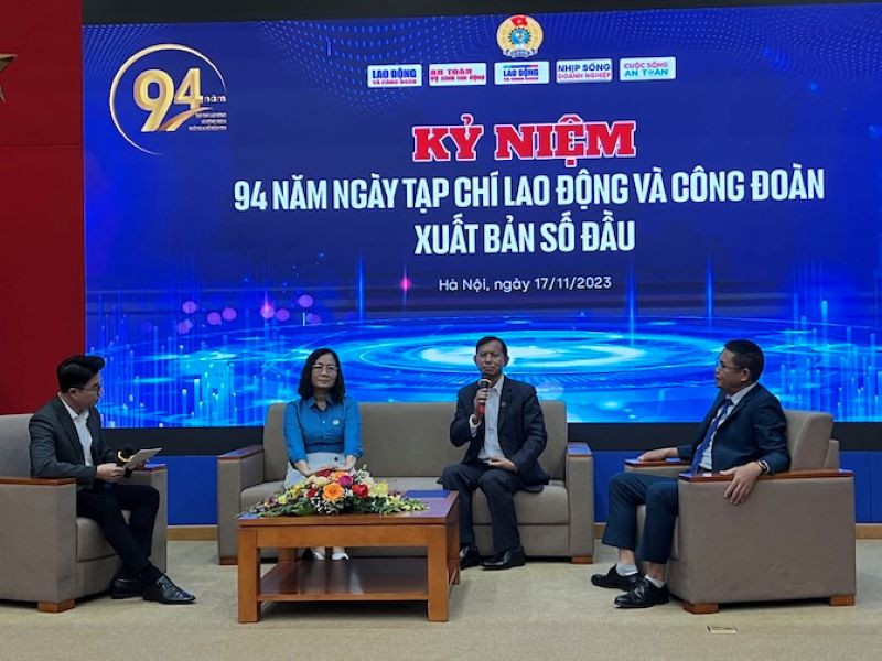 Tọa đàm "Làm và nghĩ cùng hệ thống Công đoàn".