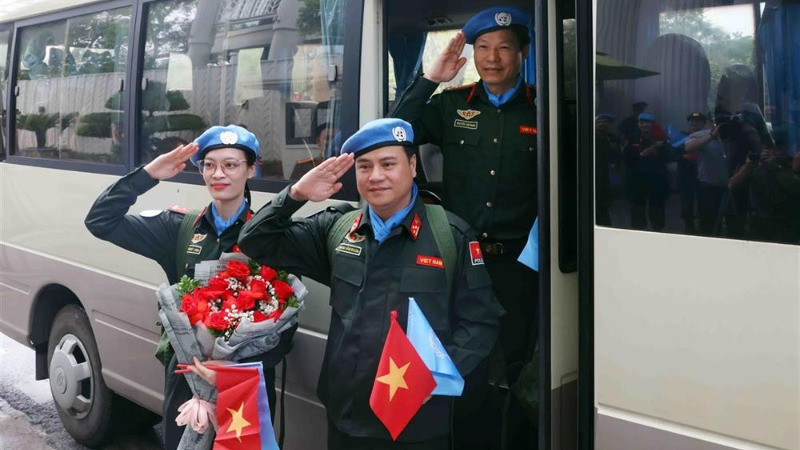 Tổ công tác số 5 nhận nhiệm vụ tại Phái bộ giữ giữ hòa bình Liên hợp quốc.