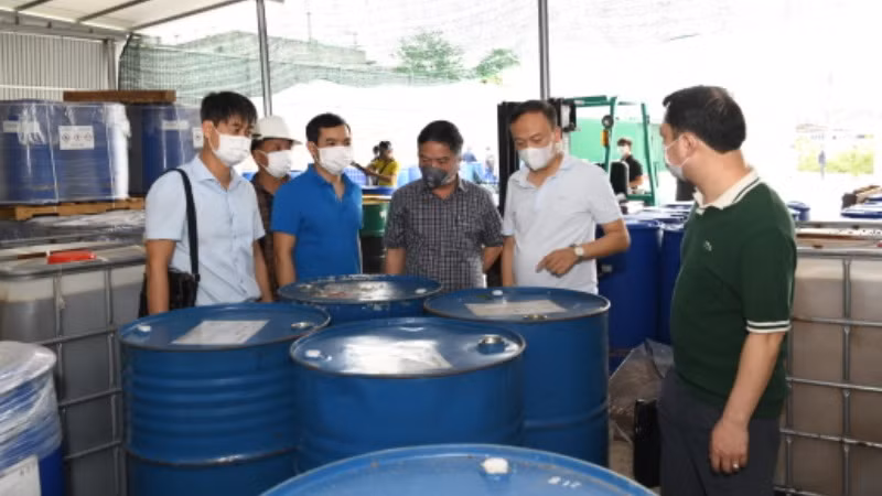 Công xưởng sản xuất ma tuý đặc biệt lớn.