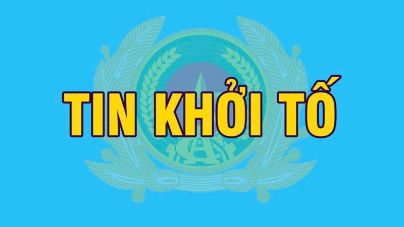 Tin khởi tố.