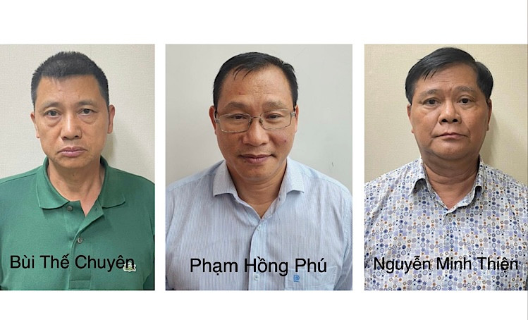 Các bị can.