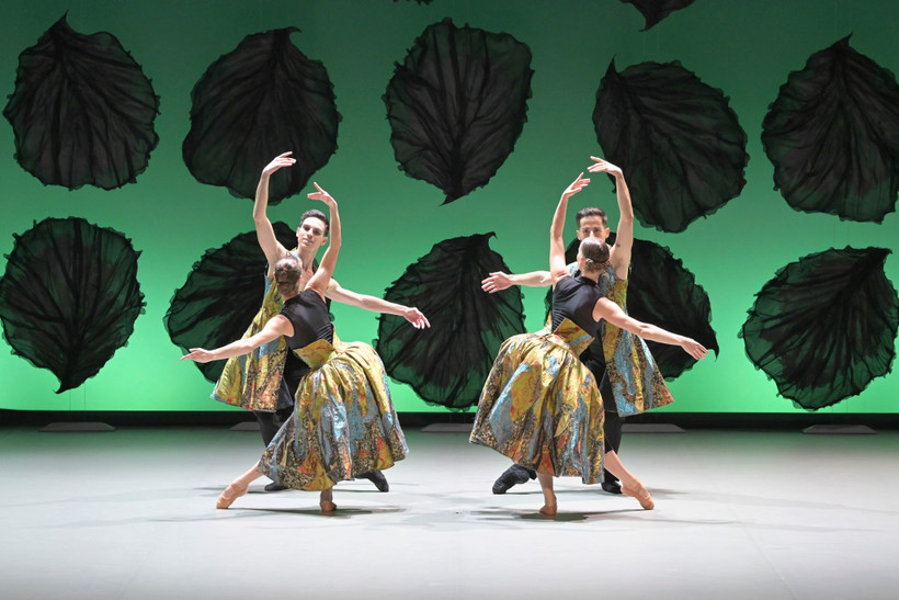 Các vũ công của Malandain Ballet Biarritz trình diễn "The Seasons". Ảnh: BTC cung cấp