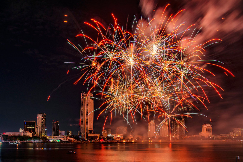 Lễ hội pháo hoa ở thành phố Đà Nẵng. Nguồn: SUN GROUP