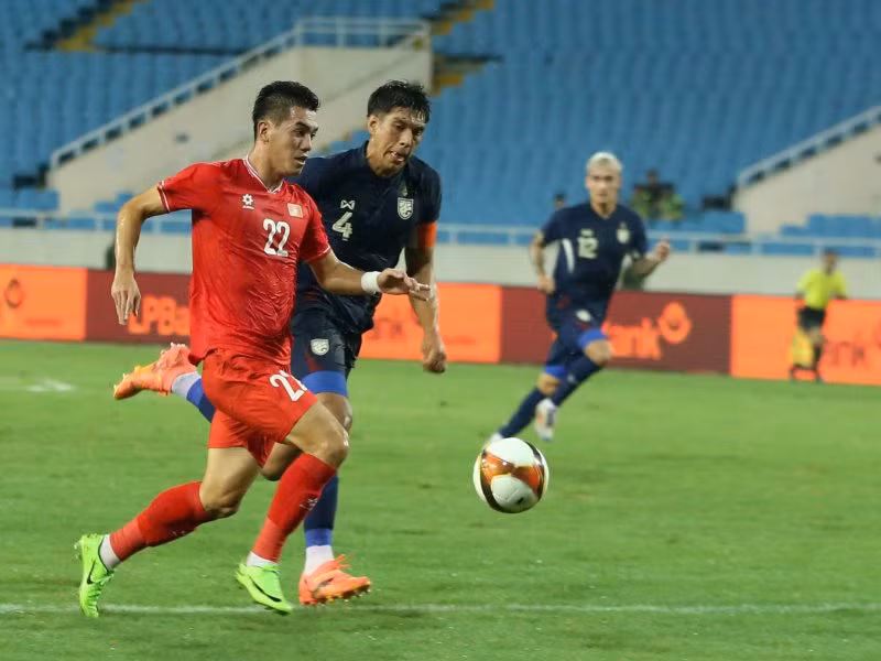 Bàn thắng của Tiến Linh không đủ để giúp Đội tuyển Việt Nam giành chiến thắng.