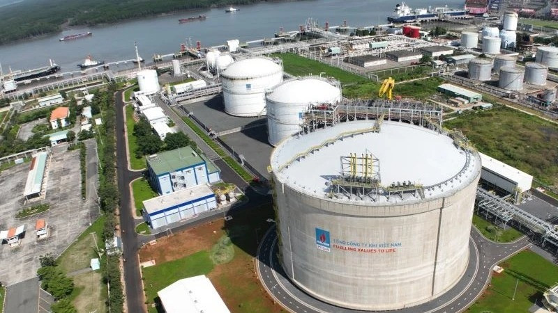 Kho LNG Thị Vải (PV GAS). Ảnh: nhandan.vn