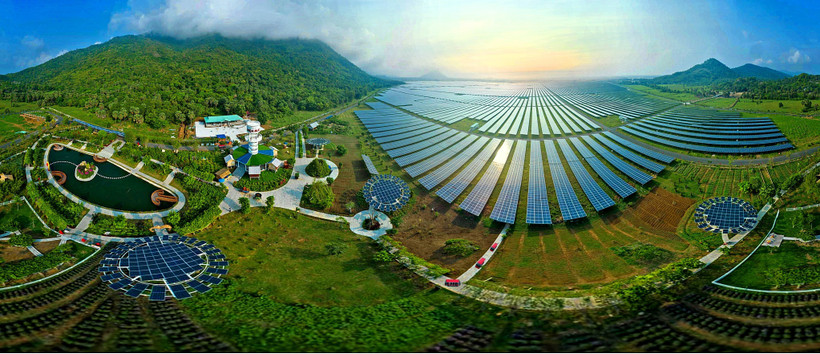 Nhà máy điện mặt trời An Hảo.