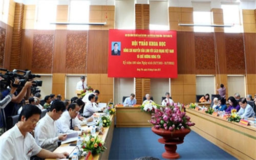 Quang cảnh hội thảo.