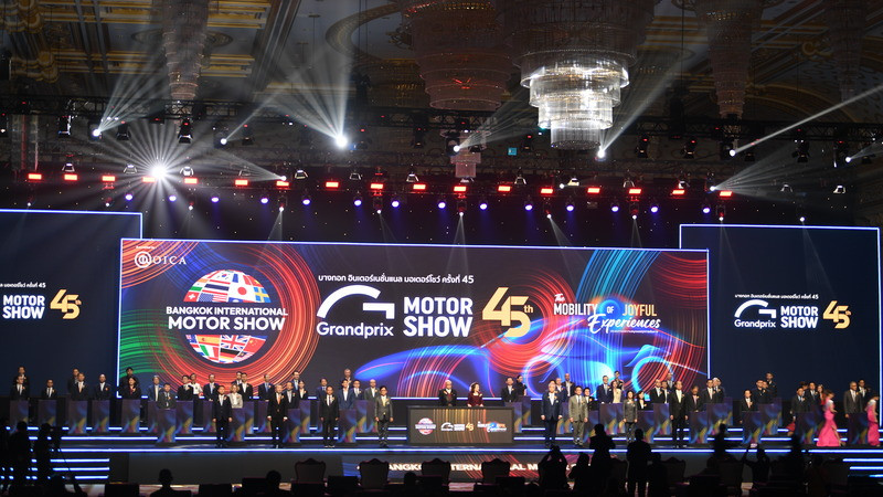 Chương trình khai mạc Triển lãm ô-tô quốc tế Bangkok lần thứ 45. (Ảnh: XUÂN SƠN)