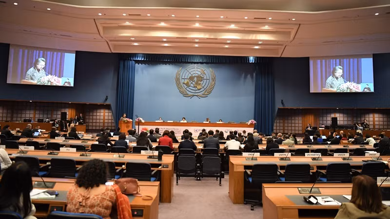 Toàn cảnh Hội nghị rà soát tình hình triển khai Thỏa thuận GCM khu vực châu Á-Thái Bình Dương lần thứ hai.