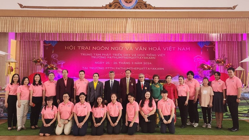 Trại hè ngôn ngữ và văn hóa Việt Nam lần đầu được tổ chức tại vùng Đông Bắc của Thái Lan. (Ảnh: CTV)