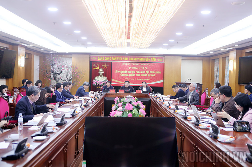 Quang cảnh buổi làm việc. Ảnh: noichinh.vn