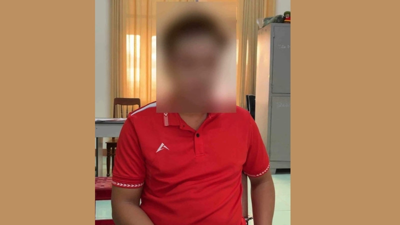 Đối tượng Phạm Huỳnh Minh Thịnh. (Ảnh: Công an tỉnh Quảng Ngãi)