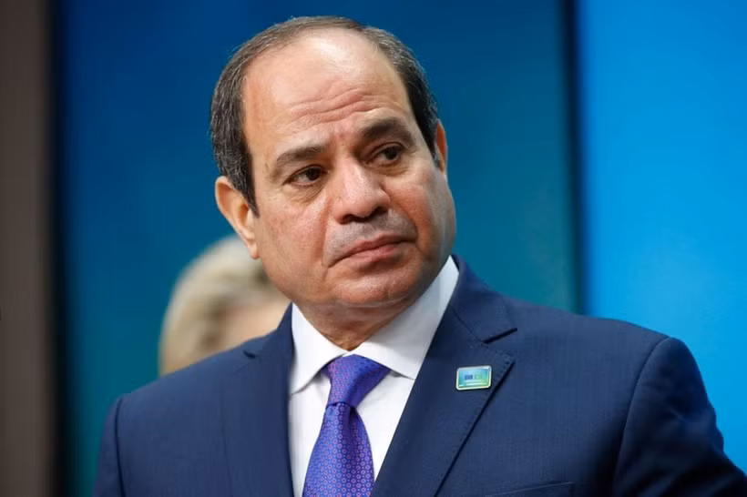 Tổng thống Ai Cập Abdel Fattah El-Sisi. Ảnh: Reuters