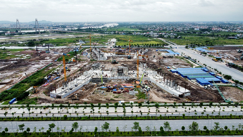 Một góc Khu đô thị mới Bắc sông Cấm (Hải Phòng).
